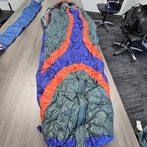 Slumberjack Ultimate 20F Sleeping Bag Thermolite Extreme Mummy Blue Orange Grey